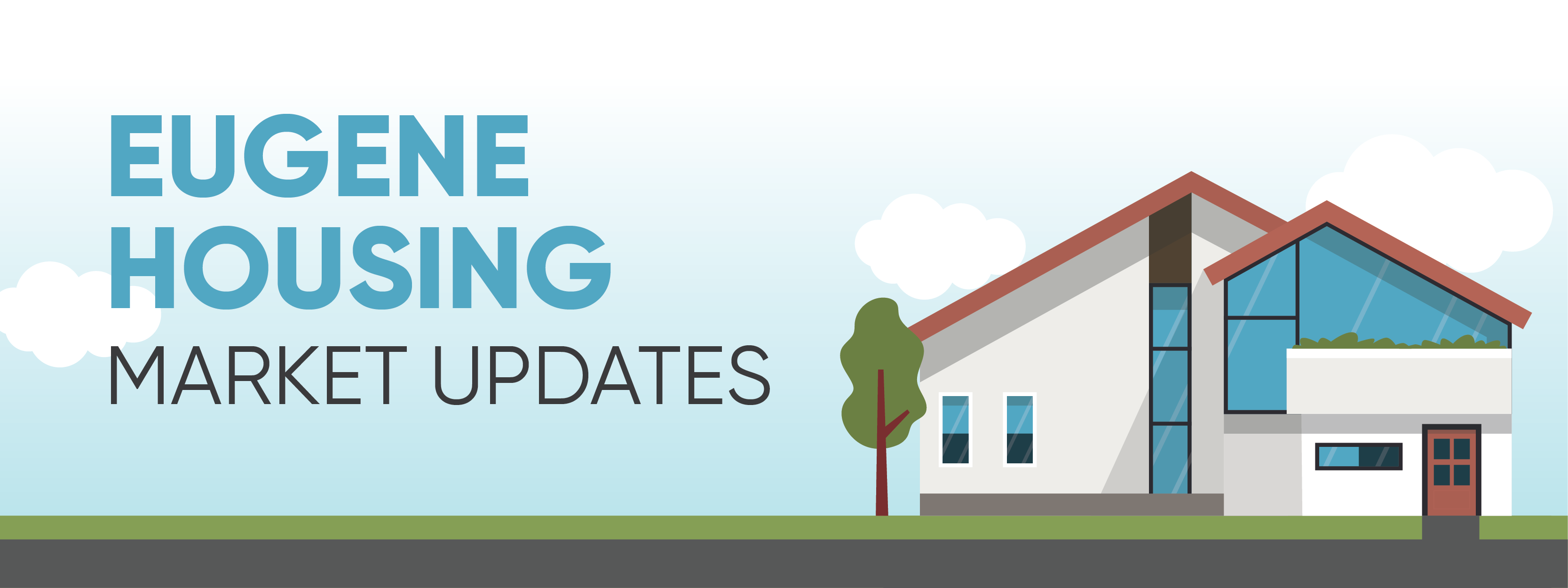 Eugene Oregon housing market trends graphic